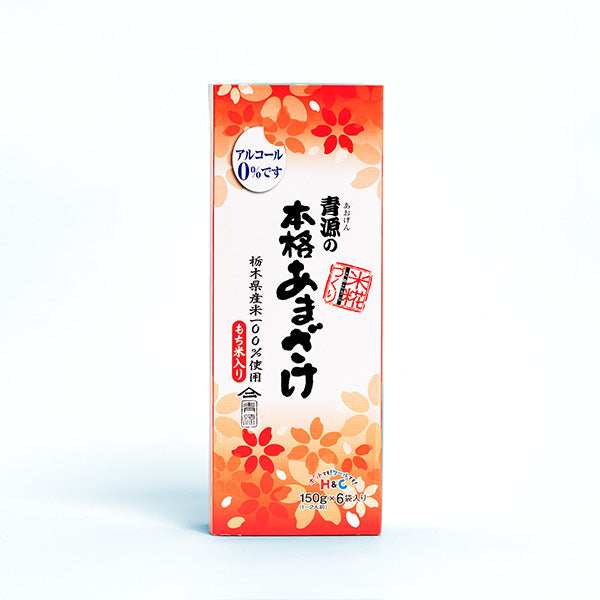Authentic sweet Japanese Sake 150g×6